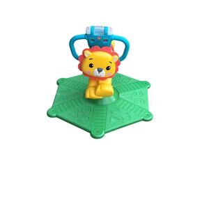 Fisher-Price Lion Sit & Spin Toddler Toy